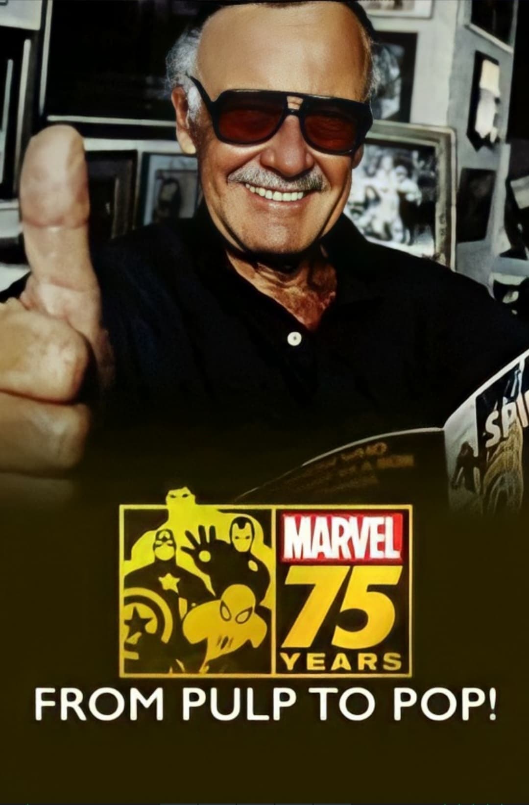 Постер Marvel: 75 Years, from Pulp to Pop!